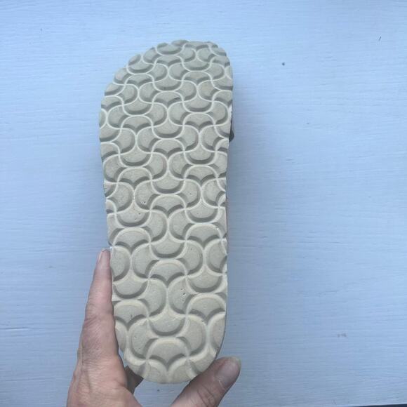 Grey Biostep Boston sandals Leather Size 9 Tan comfy lightweight - Picture 6 of 6